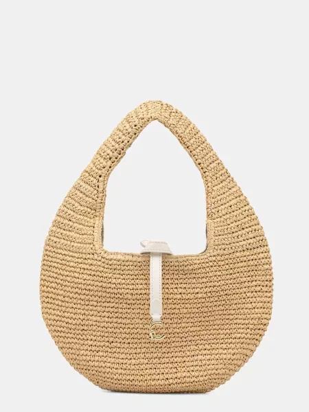 Coccinelle torba plażowa beżowa