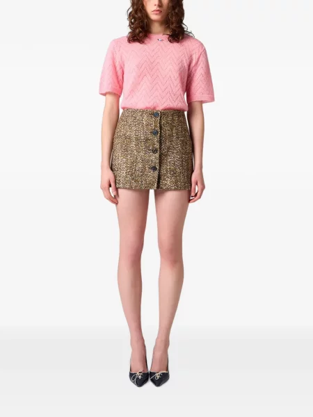 Fusta mini Msgm maro