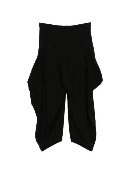 Pantaloni Limi Feu drapate negru