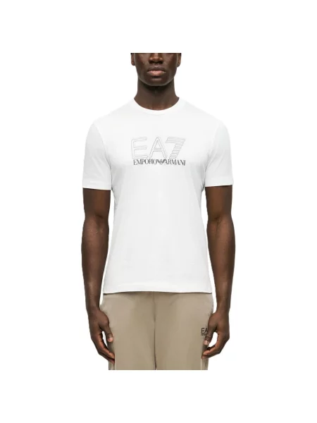 Tričko Emporio Armani Train Visibility T-Shirt White XL bílé