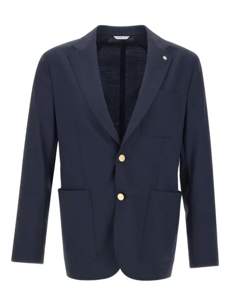 Sacou Manuel Ritz de lână albastru