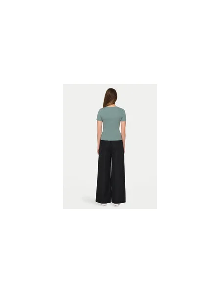 JDY Póló Cirkeline Slim Fit kék