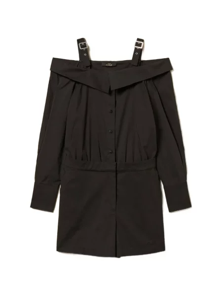 Salopetă Twinset cu cataramă negru