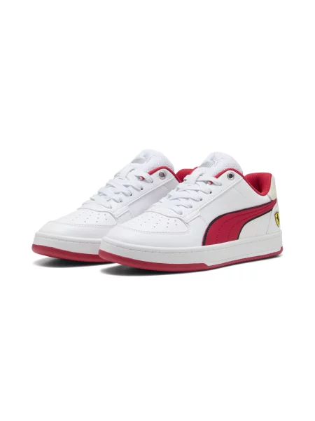 PUMA Młodzieżowe sneakersy Scuderia Ferrari Caven Buty biały