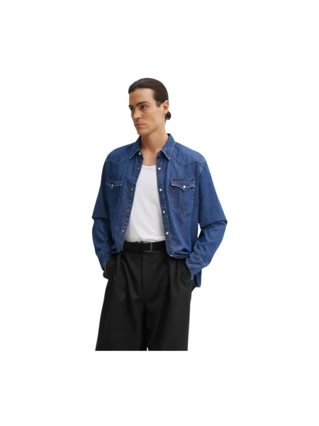 Levi's koszula regular z kołnierzykiem klasycznym niebieski