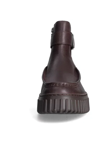 Pantofi Clarks cu cataramă maro