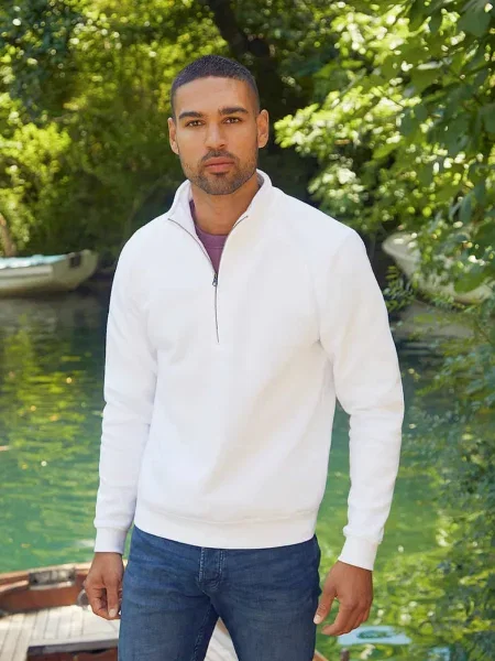 Jachetă-cămașă Fruit Of The Loom alb