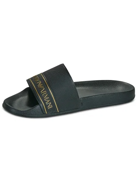 Șlapi Ea7 Emporio Armani negru