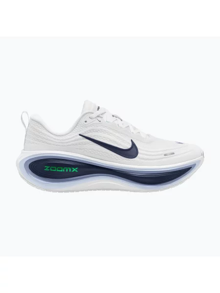 Încălțăminte de alergare pentru bărbați Nike Vomero Plus white/green spark/midnight navy alb