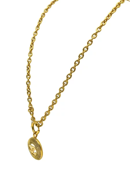Náhrdelník Chanel Pre-owned zlatý