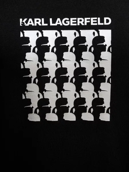 Кофта Karl Lagerfeld з принтом чорний