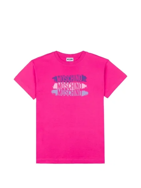 Dětské tričko Moschino růžové