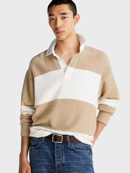 Трикотажный свитер Tommy Hilfiger в полоску