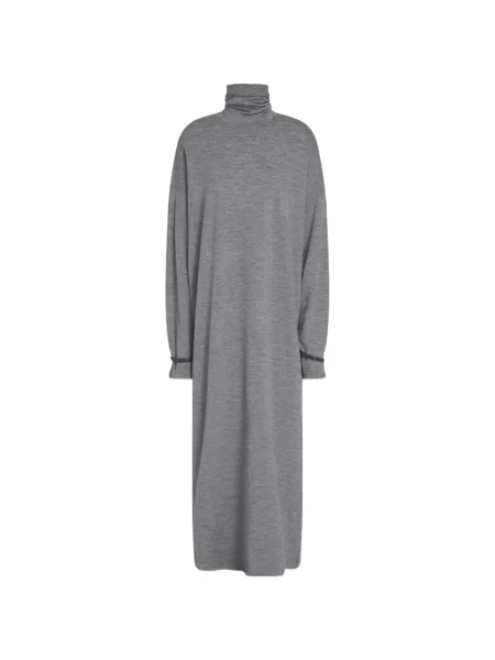 Rochie maxi Brunello Cucinelli gri