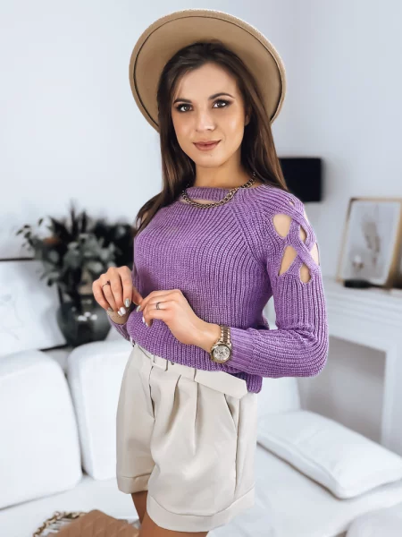 Sweter LAYSI lila Dstreet