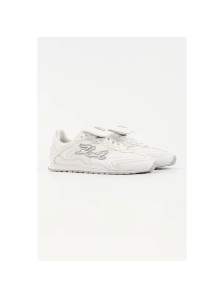 Sneakersy Karl Lagerfeld skórzane białe