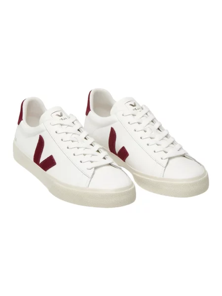Sneakersy Veja Campo skórzane białe
