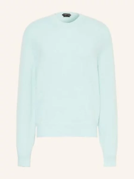 Tom Ford Sweter Z Alpaki blau