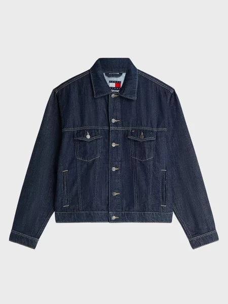 Джинсова куртка Tommy Jeans синя