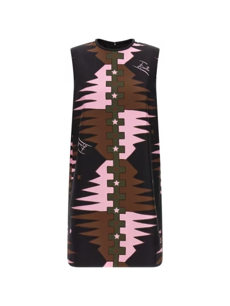 Rochie Pucci de mătase cu imagine negru
