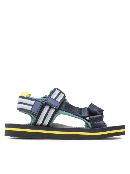 Sandali Pepe Jeans Pool Combi Mornarsko modra