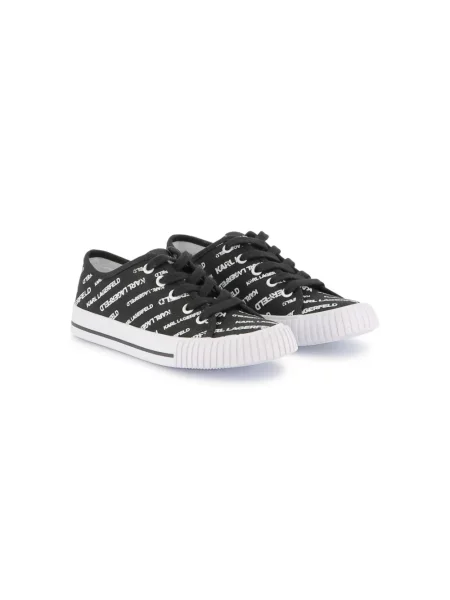 Sneakersy dziecięce Karl Lagerfeld czarne