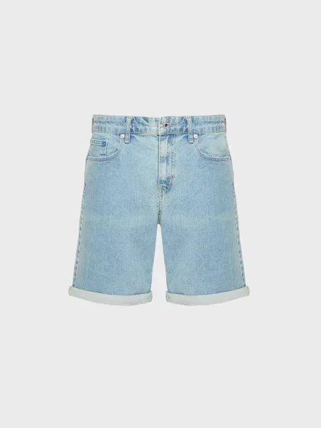 Джинсові шорти Karl Lagerfeld Jeans бавовна/еластан блакитний