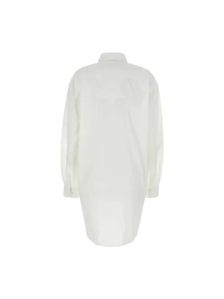Sukienka koszulowa Maison Margiela biała
