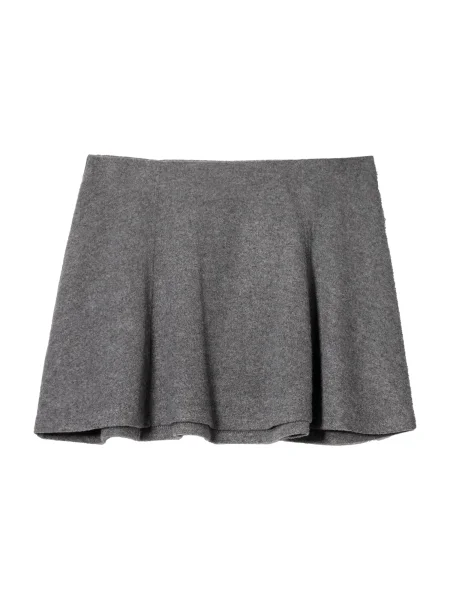 Bershka Fustă amestecat gri