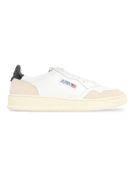 Sneakersy Autry skórzane białe