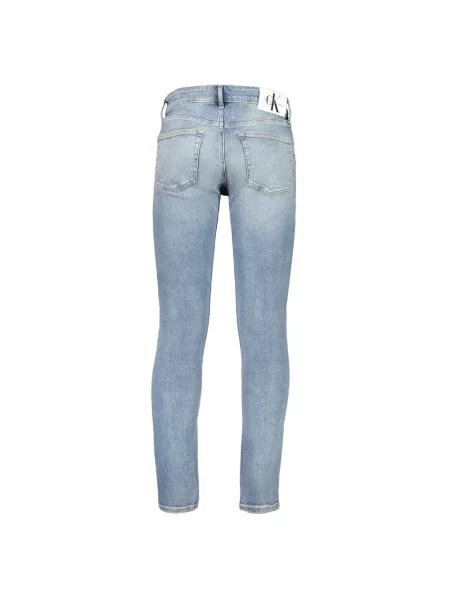 Jeansy Calvin Klein niebieskie