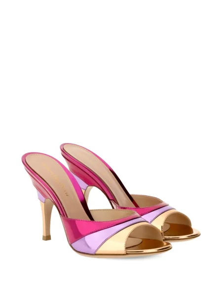 Papuci tip mules Gianvito Rossi roz