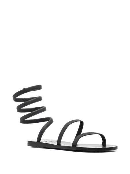 Sandale Ancient Greek Sandals din piele negru
