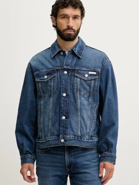 Calvin Klein Jeans geacă de blugi pentru bărbați din