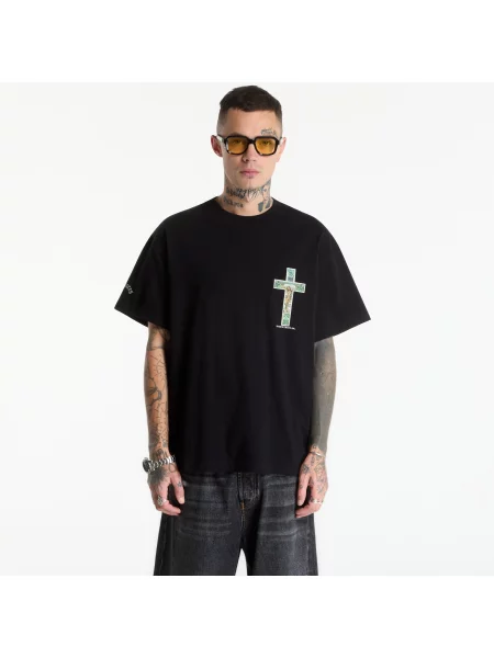 Tricou PLEASURES Trust T-Shirt Black XXL negru
