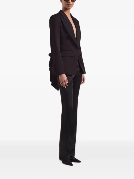 Sacou Nina Ricci cu funde negru