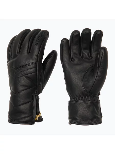 Mănuși de schi pentru femei Bogner Dana black negru