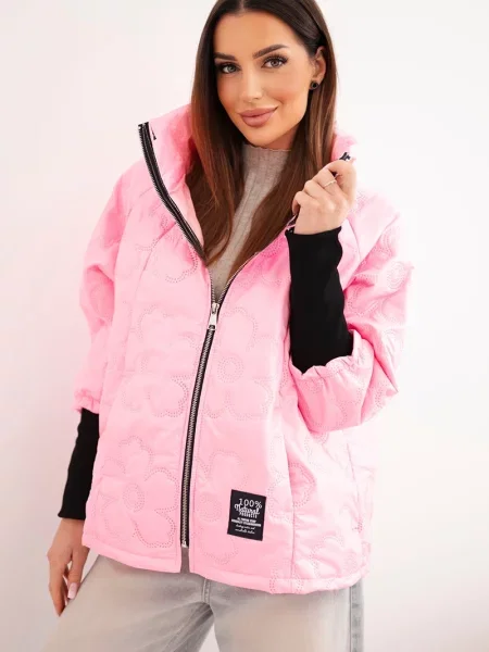 Geacă Kesi Włoski matlasată negru