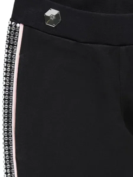 Dětské kalhoty Philipp Plein černé