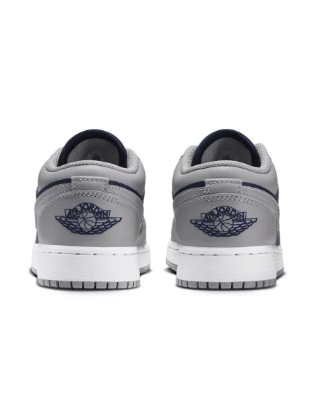 Jordan Air 1 Low sportcipő gyerek bőr szürke