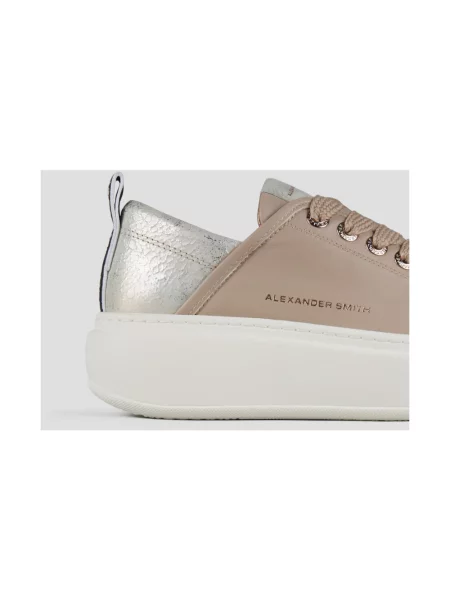 Sneakersy Alexander Smith białe