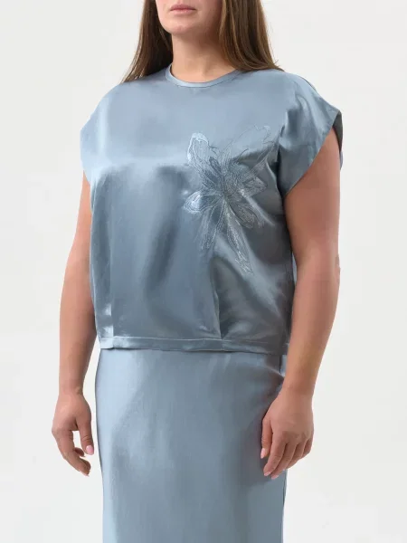 Блуза Panicale Cashmere блакитна