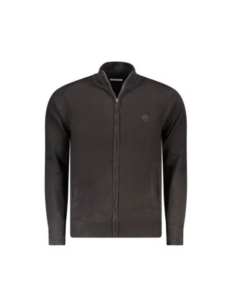 Kardigan North Sails z długim rękawem czarny