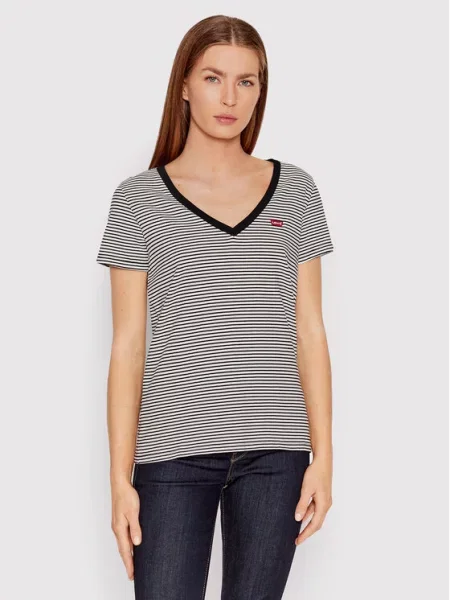 Levi's® T-Shirt schwarz biały