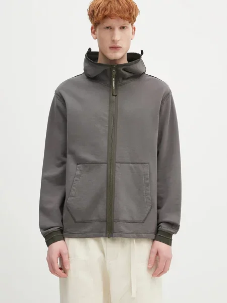 Geacă C.p. Company cu glugă gri