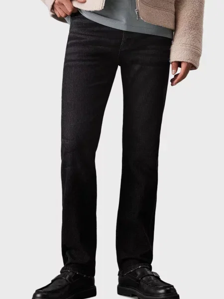 Прямі джинси Calvin Klein Jeans чорні