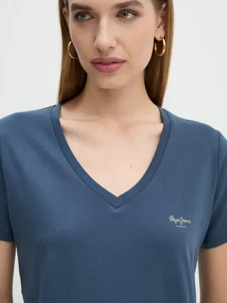 Pepe Jeans tričko FIORE V NECK