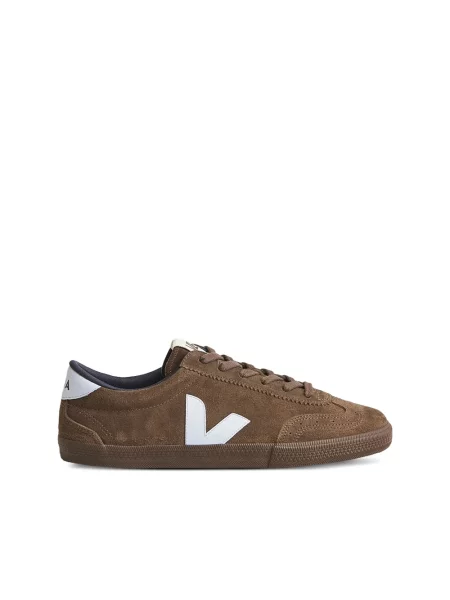 Sneakersy Veja zamszowe brązowe