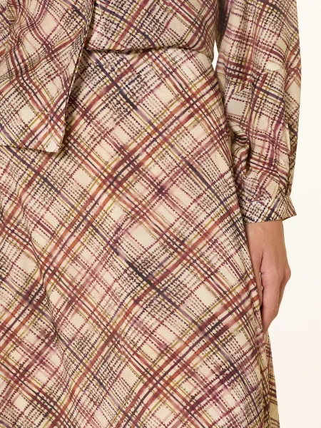 Yerse Spódnica Darcie braun brązowa