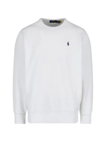 Hanorac cu glugă Polo Ralph Lauren cu decolteu rotund tricotate negru
